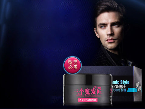Professional Men Matte Hair Wax Cream
